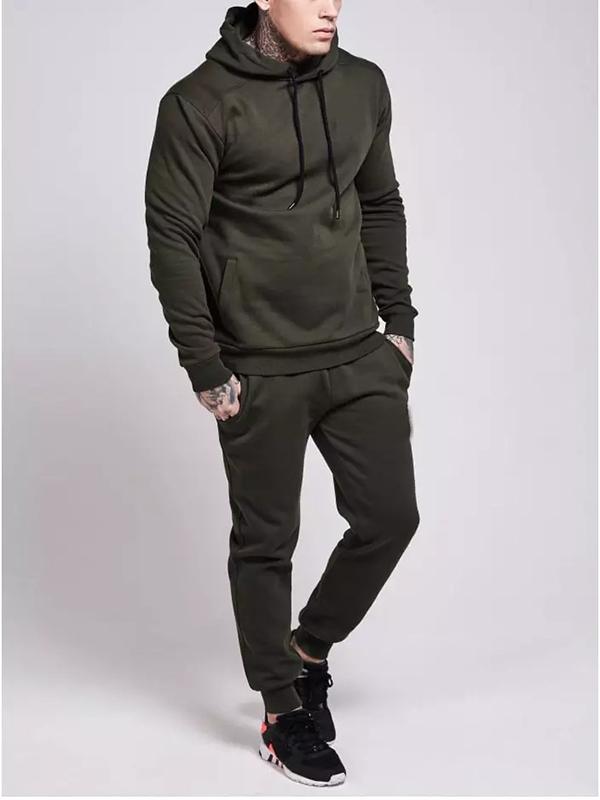 60% cotton 35% polyester 5% spandex comfortable tracksuit