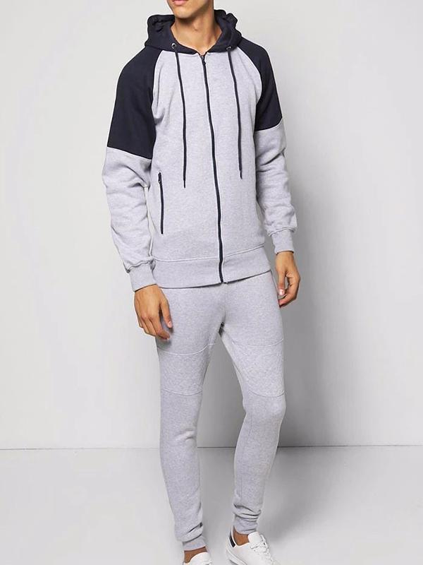 95% cotton 5% polyester french terry tracksuit