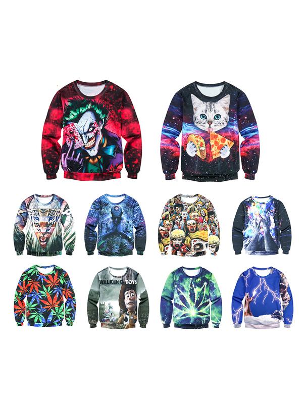 sublimation printed sweatshirt