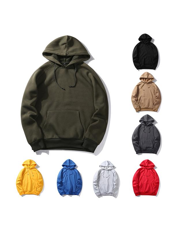 wholesale plain french terry hoodie