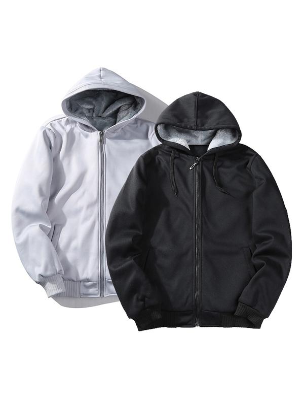 CVC fleece material hoodie